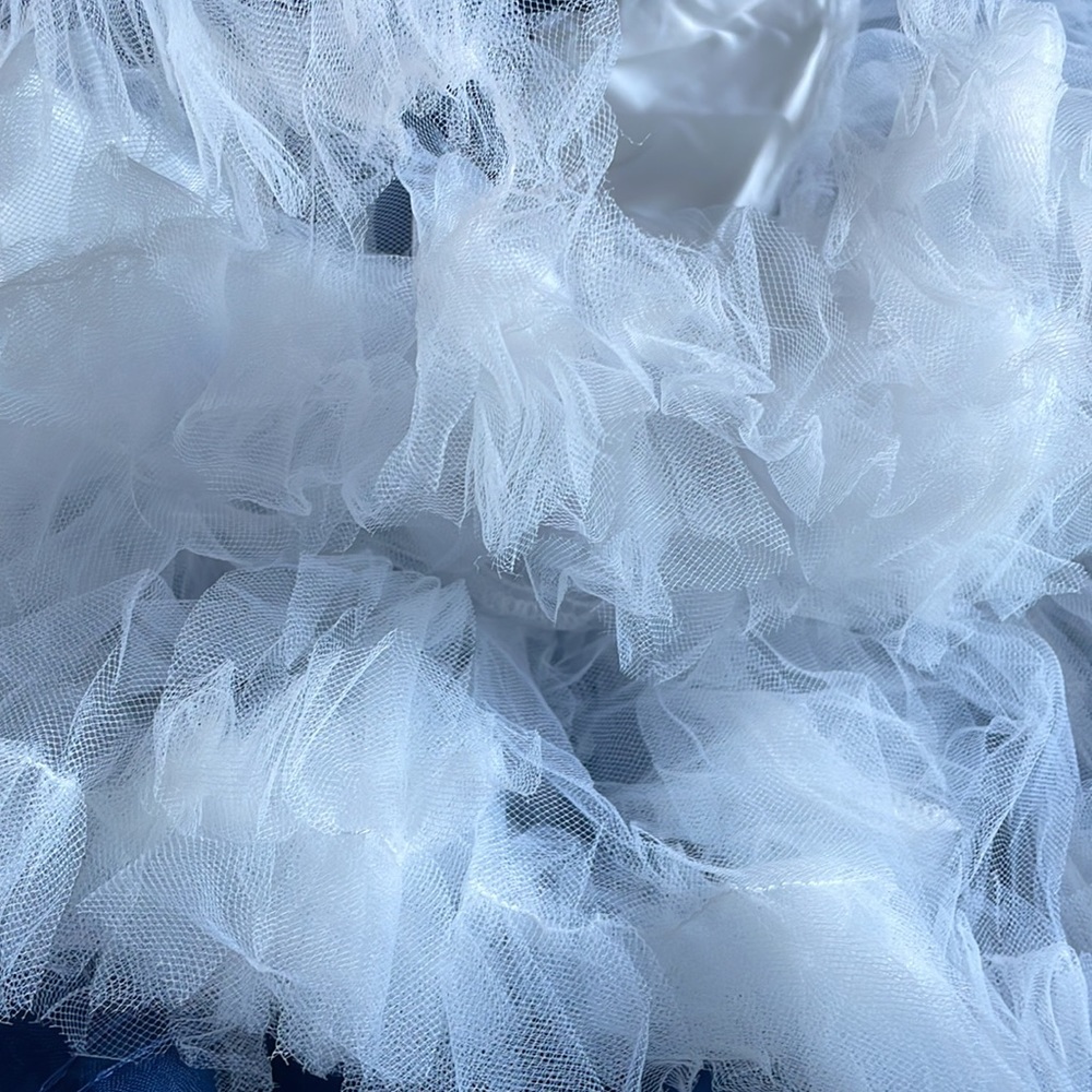 💰NWT Layered Puffy Skirt Mini Tutu Skirt Short Petticoat - Picture 3 of 5